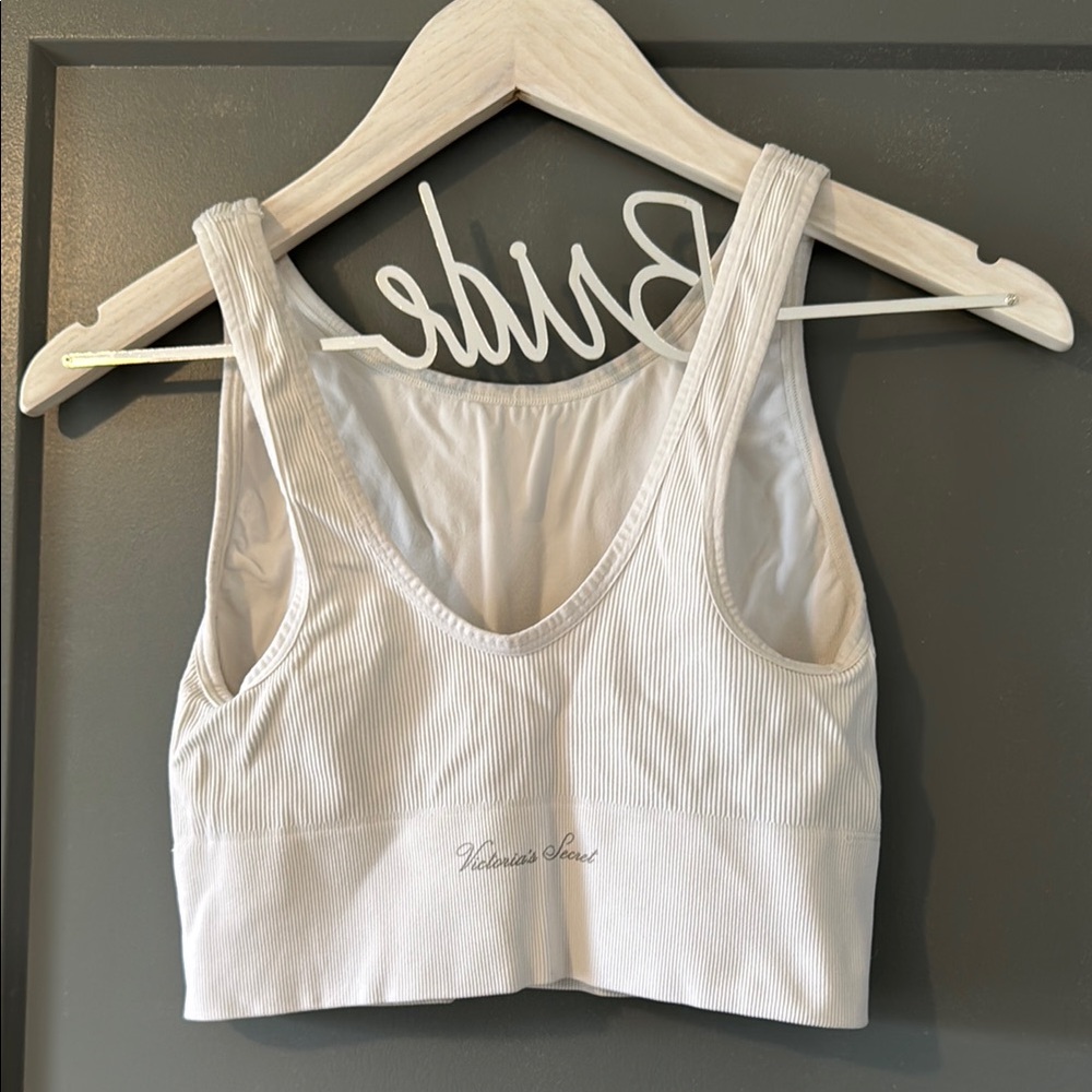 Victoria secret White Ribbed Tank Top - Picture 3 of 4